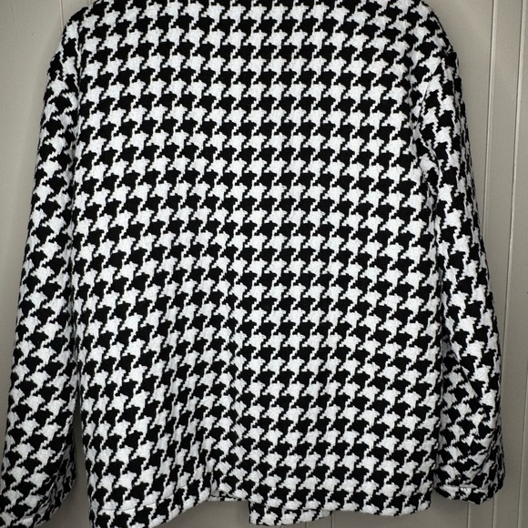 NWT Black and White Houndstooth Blazer - Picture 14 of 15